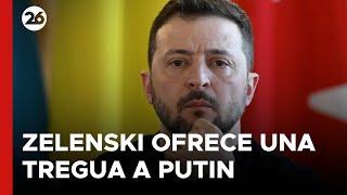  ZELENSKI ofrece una TREGUA a PUTIN: ¿el final de la GUERRA UCRANIA - RUSIA está cerca?