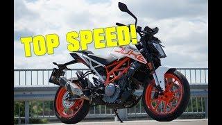 KTM 390 DUKE - MY TOP SPEED