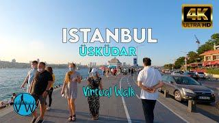 ⁴ᴷ⁵⁰ ISTANBUL WALK  from Maiden's Tower to Üsküdar Square.