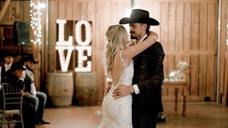 Country Rustic Elegant Barn Wedding | Windmill Winery Wedding Venue | Florence, Arizona