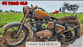 Restoration 1980 Royal enfield Bullet 350 in 2024 | Full Restoration | Realshridhar