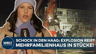 DEN HAAG: Schwere Explosion in Mehrfamilienhaus – Zehn Vermisste, Polizei sucht nach Hinweisen!