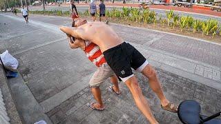 Hot and Sweaty Beach Massage in Manila 