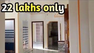 22 lakhs only || urgent sale || independent house for sale || 2bhk || house for sale