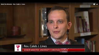 Meet the Minister - Rev. Caleb J. Lines