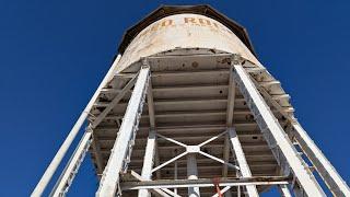 Southern Pacific's Red Rock, Arizona Water Tank -- January 2025