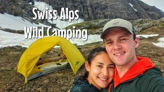 Hiking and Camping with my Girlfriend in Switzerland