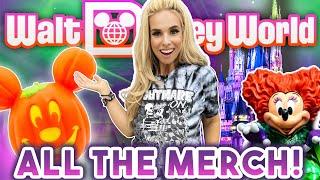 NEW HALLOWEEN MERCH in EVERY DISNEY PARK! Full Tour of ALL Disney Merch| Disney World | 2024