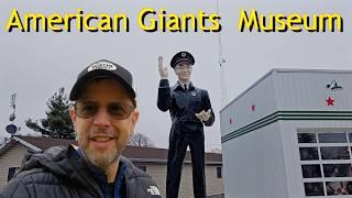 American Giant Museum  Bunyan Giant Atlanta Illinois  Muffler Man / Fiberglass Giants Route 66