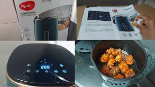 How to use Pigeon Digital Airfyer/Pigeon Airfryer Review/Easy airfryed chicken at home with no oil