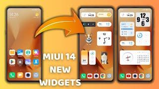 New Widgets Miui 14 For Any Xiaomi Devices | Miui 14/13/12