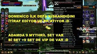 Domenico İtiraf Edip Kıskandığı Char İle Pk Atıyor :D Her Vurduğu Ya Tek Ya İki Yiyor -Knight Online