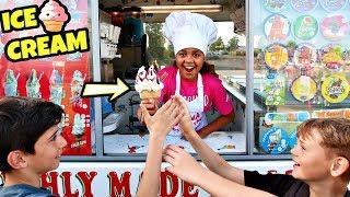 ALL TIANA'S ICE CREAM TRUCK VIDEOS!!