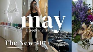 Life in my 40s | a week in my life VLOG | celebrating 43  dying my hair blonde, cooking, life, etc.