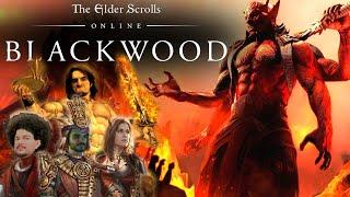 A LA CONQUÊTE DE NOUVELLES TERRES ! -TESO : BlackWood- Ep.1 avec Elyse, Krayn, Desastre & Artesio !!