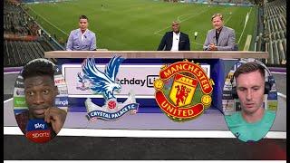 Manchester United VS Crystal Palace 0-0  post match analysis