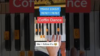 Coffin Dance Meme (Easy Piano Tutorial)