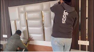 Bed Headboard Making Process || 2023