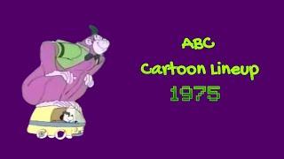 ABC Saturday Morning Cartoon Lineup with bumpers and commercials | 1975