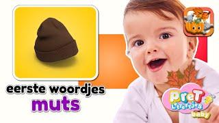 Baby Eerste Woordjes • Muts • Baby tv Nederlandse Baby filmpjes • Eerste Woordjes Leren