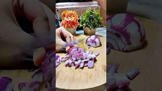 How to fine chop an onion !onion craft #shorts