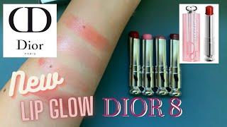 DIOR ADDICT LIP GLOW DIOR 8 swatch & comparison