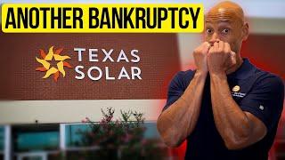 BANKRUPT: Texas Solar Files Chapter 11