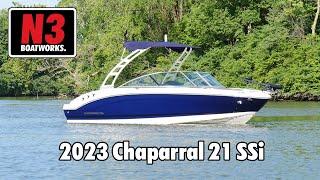 2023 Chaparral 21 SSi Ski & Fish - On Water || N3 Boatworks