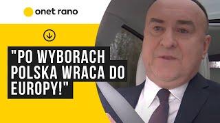 "Polska od dzisiaj wraca do rodziny Europejskiej". Michał Kobosko w programie Onet Rano