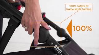 AERO Tutis stroller - 100% safety of frame while folding