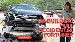 Unbelievable repair and restoration of an accidental Fortuner