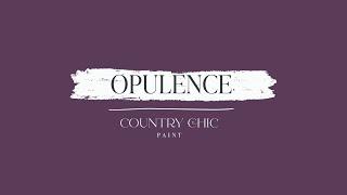 Opulence | Deep Purple Furniture Paint | Country Chic Paint