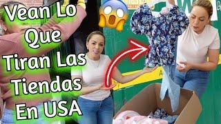 SUPER DUMSPTER VEAN LO QUE TIRAN LAS TIENDAS EN USA#NoemyBLaSalvadoreña