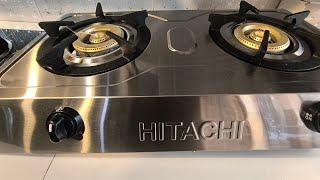 Original HITACHI company Gas Stove first time in Pakistan with fully automatic non magnetic steel