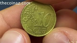 เหรียญ 10 Euro Cent ที่แพงที่สุดจากยุโรป