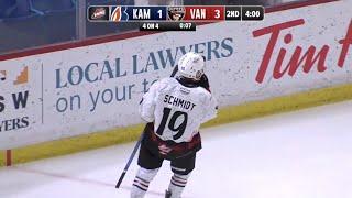 The Fastest prospect of the 2025 NHL Draft Cameron Schmidt rookie SZN Highlight reel tape in the WHL