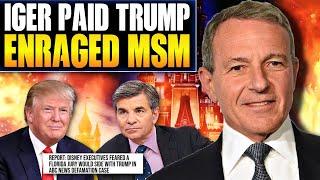 Why Disney's Bob Iger PAID President Trump $16 Million and ENRAGED News Organizations REVEALED?!