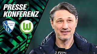 Der Käpt'n ist zurück! | Pressekonferenz mit Niko Kovac vor Bochum - Wolfsburg