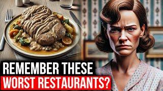 Why These 20 Worst Restaurants From the 1970's Disappeared