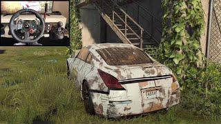 NFS HEAT Rebuilding a Nissan 350z - LOGITECH G29 gameplay