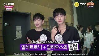 [ENG SUB] Yongguk X Sihyun Show Champion behind interview