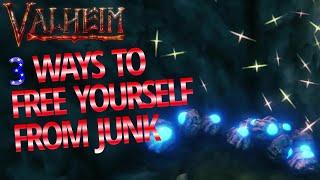 (Pre-H&H) 3 Ways To Get Rid Of Junk Loot - Valheim