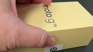 MOTOROLA MOTO G75 Unboxing Video – in Stock at www.welectronics.com