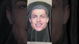 Mặt nạ 3D các cầu thủ bóng đá! Mask Full face Ronaldo, messi #mặtnạ #ronaldo