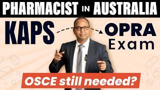 Pharmacist in Australia | OPRA Exam Insights and OSCE Requirements | OSCE Exam Needed ?