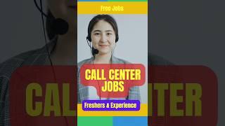 Call Center Jobs for Freshers | 12th Pass Graduates Job Work From Home for Students Housewife Female