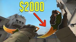 [CSGO] How To Waste A $2000 Knife + Giveaway