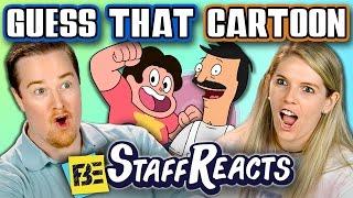 GUESS THAT CARTOON CHARACTER CHALLENGE! (ft. FBE STAFF)