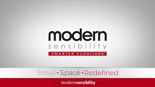 Multi-functional Furniture for Small Spaces | #SmarterFurniture | Modern Sensibility