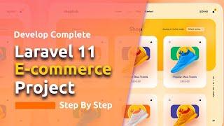 Laravel 11 Ecommerce Project | Step By Step | Livewire 3